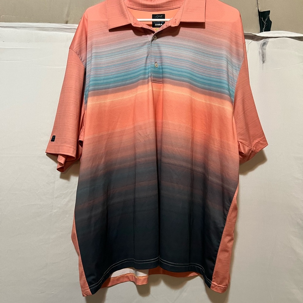 Greg Norman performance golf shirt